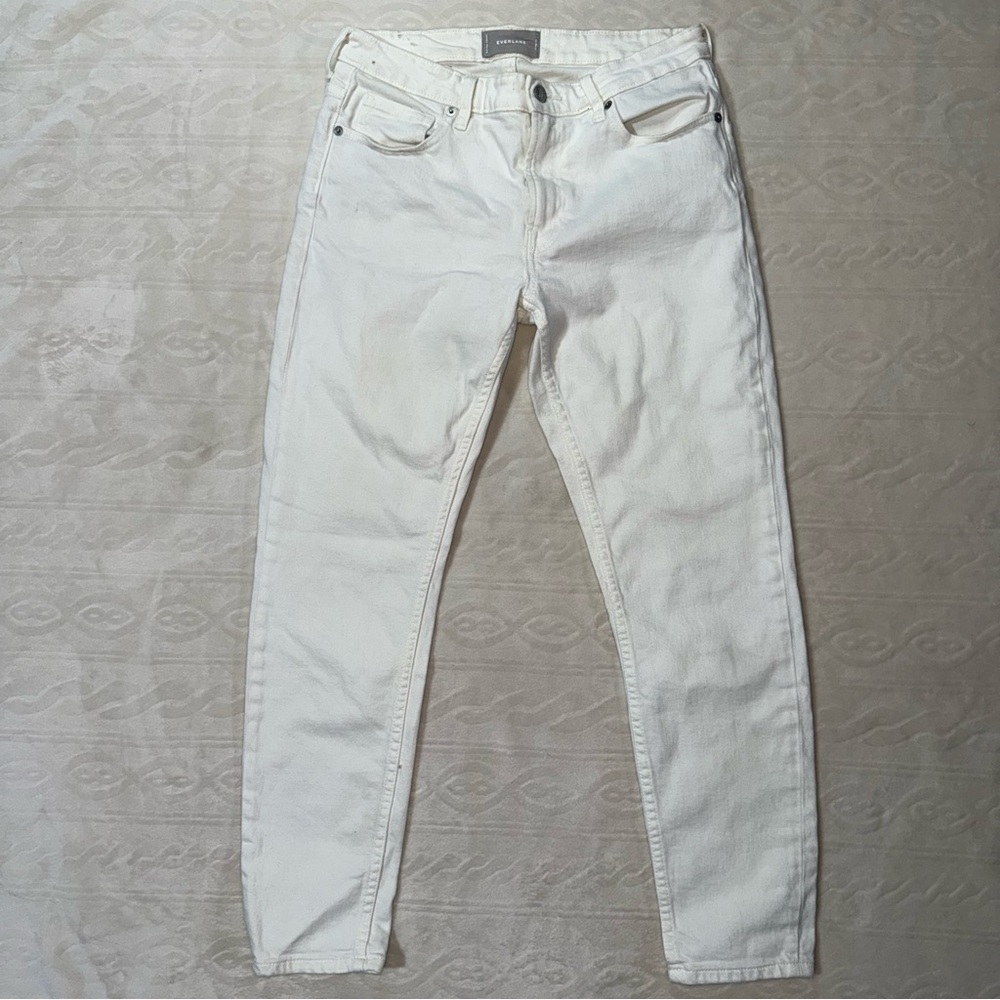 Everlane White‎ Skinny Jeans